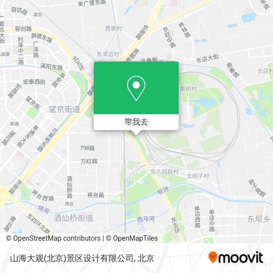 山海大观(北京)景区设计有限公司地图