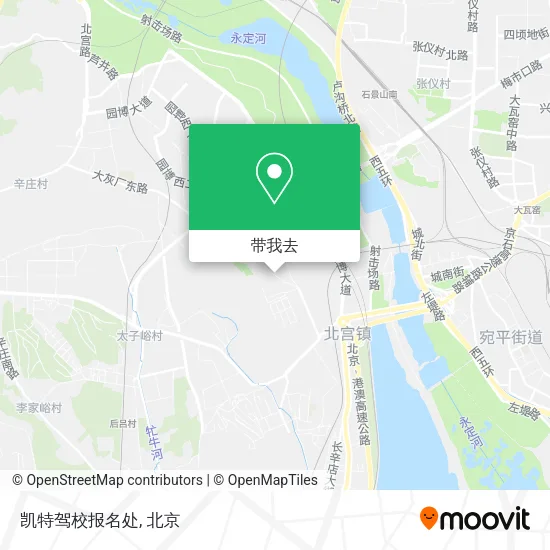 凯特驾校报名处地图