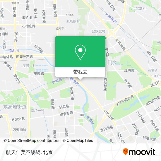 航天佳美不锈钢地图