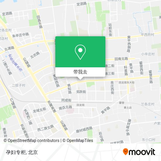 孕妇专柜地图