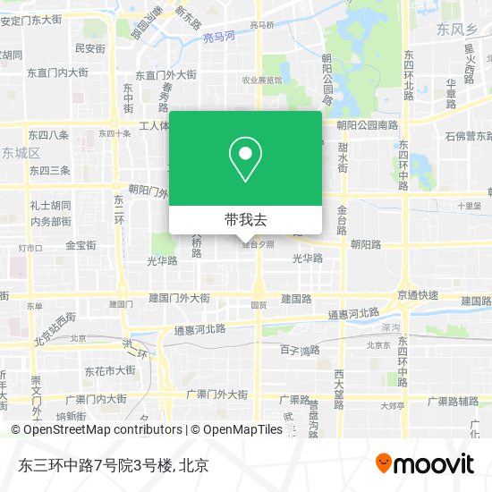 东三环中路7号院3号楼地图