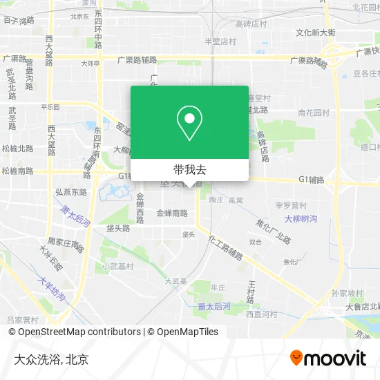 大众洗浴地图