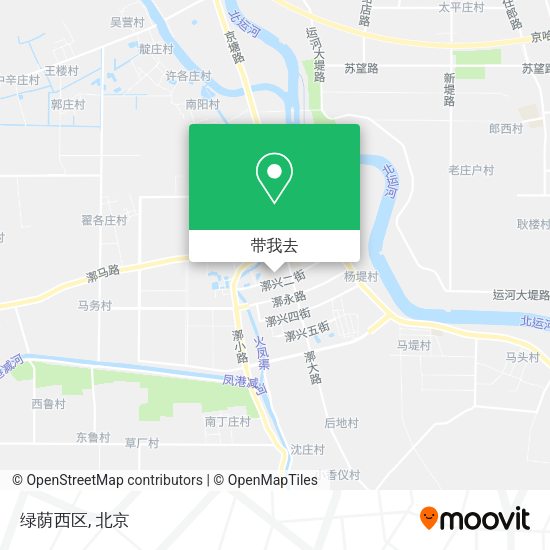 绿荫西区地图