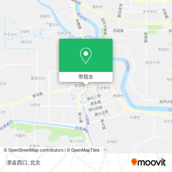 漷县西口地图