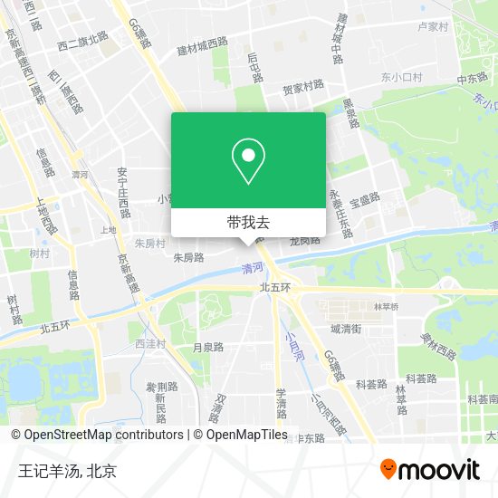 王记羊汤地图