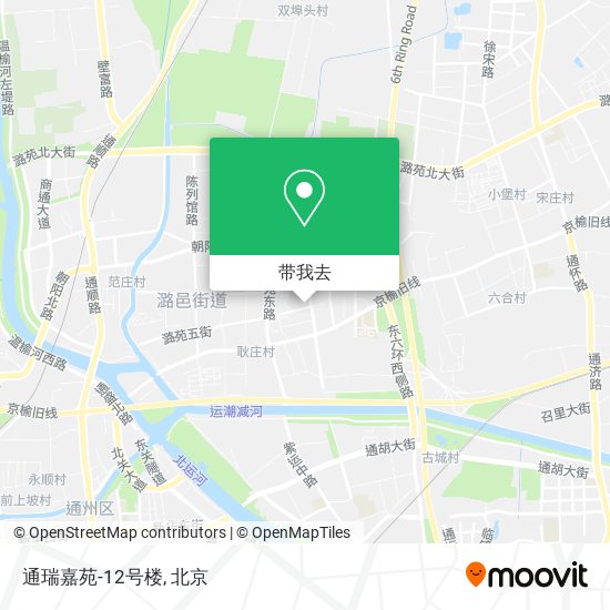 通瑞嘉苑-12号楼地图