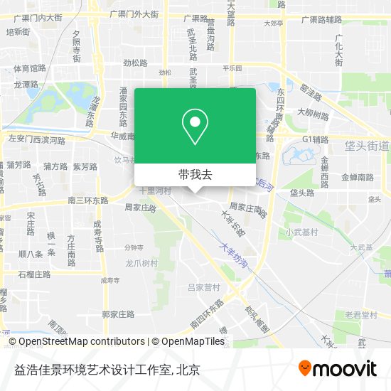 益浩佳景环境艺术设计工作室地图