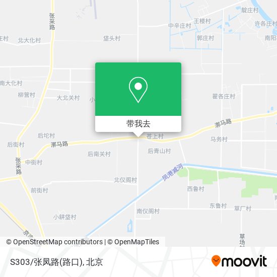 S303/张凤路(路口)地图