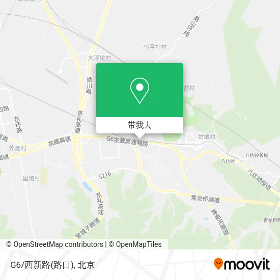 G6/西新路(路口)地图