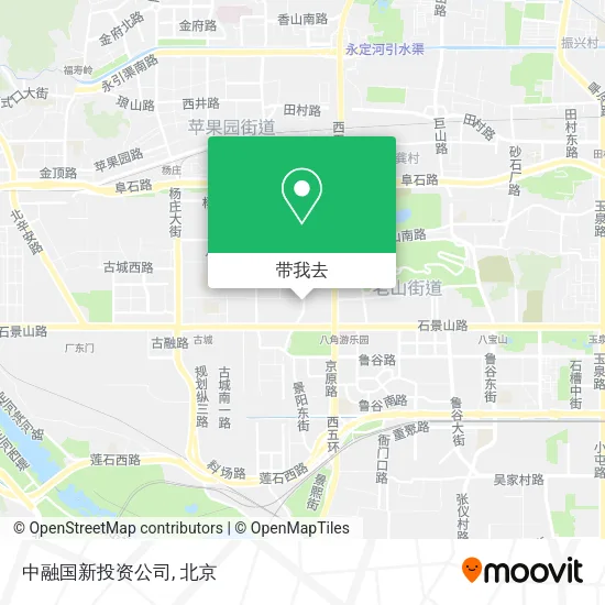 中融国新投资公司地图