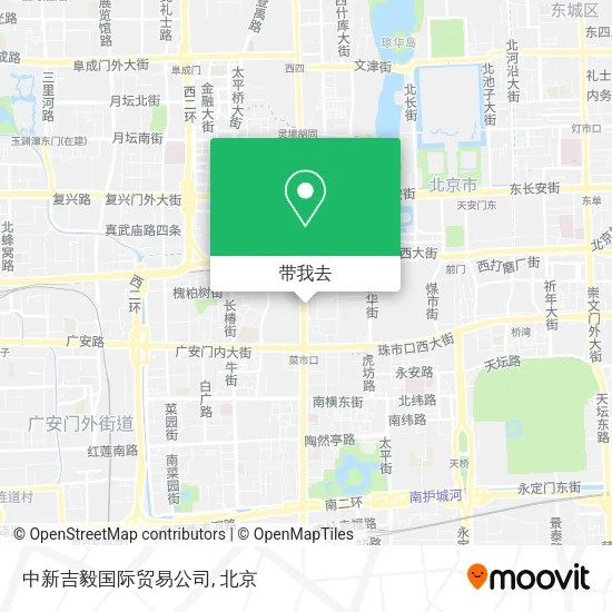 中新吉毅国际贸易公司地图