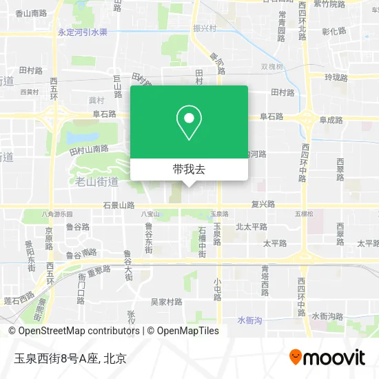 玉泉西街8号A座地图