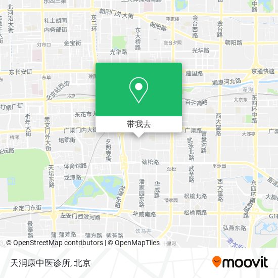 天润康中医诊所地图