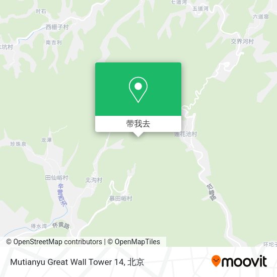 Mutianyu Great Wall Tower 14地图