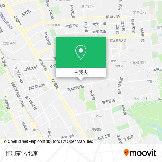 恒润茶业地图