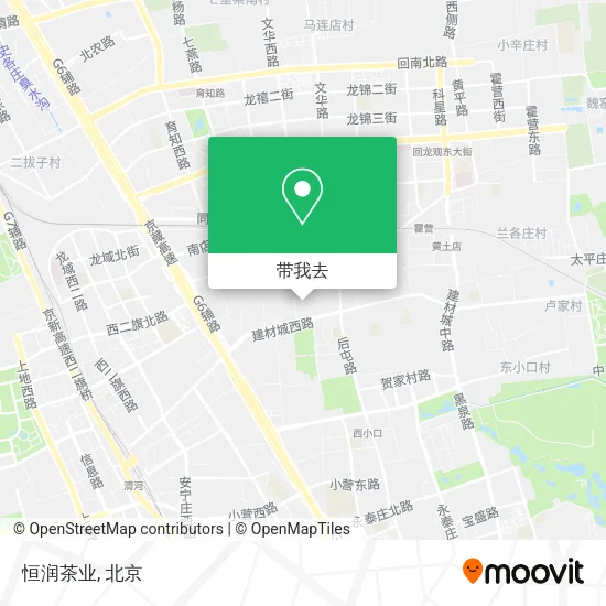 恒润茶业地图