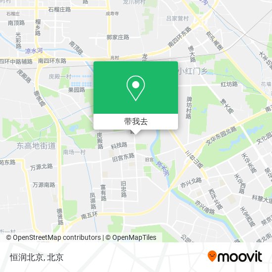 恒润北京地图