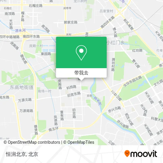 恒润北京地图