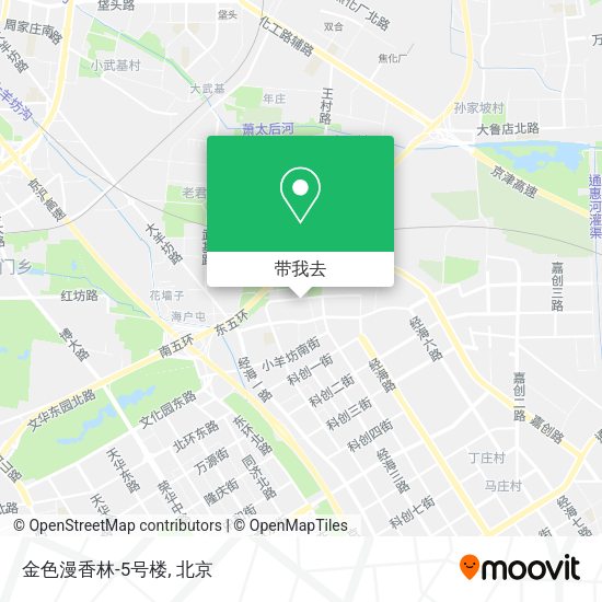 金色漫香林-5号楼地图