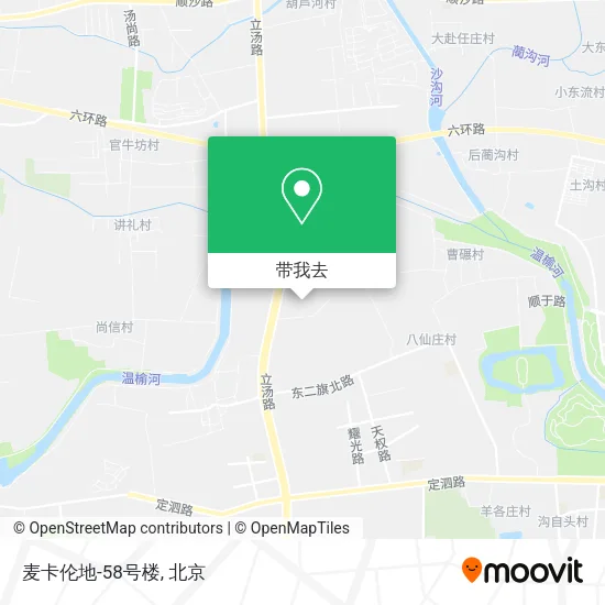 麦卡伦地-58号楼地图