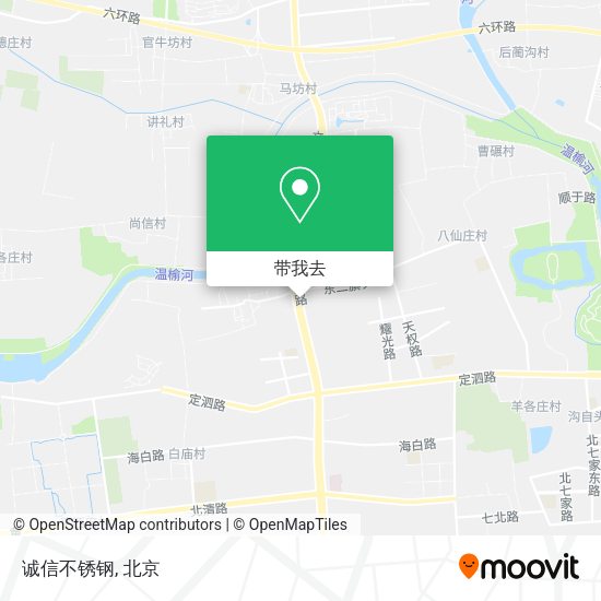诚信不锈钢地图