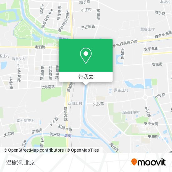 温榆河地图