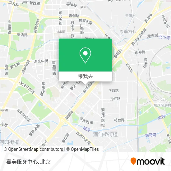 嘉美服务中心地图