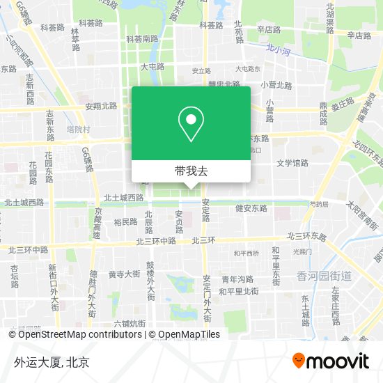 外运大厦地图