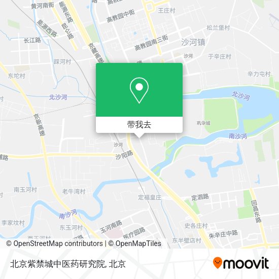 北京紫禁城中医药研究院地图