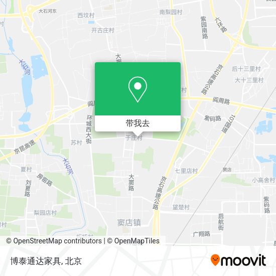 博泰通达家具地图