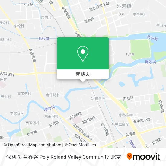 保利·罗兰香谷 Poly Roland Valley Community地图