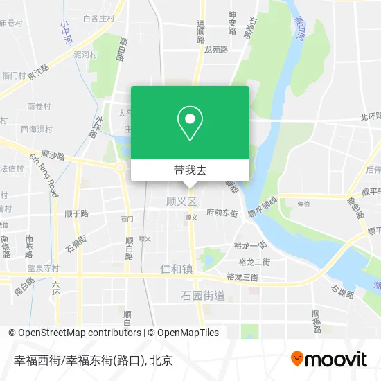 幸福西街/幸福东街(路口)地图