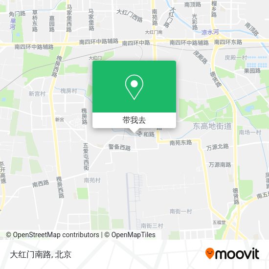 大红门南路地图
