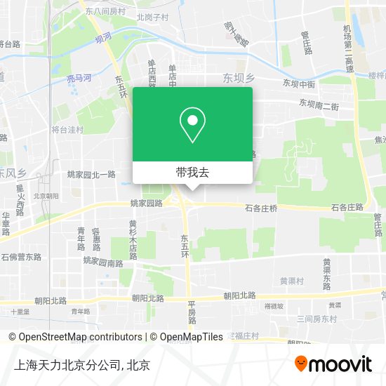 上海天力北京分公司地图