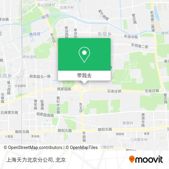 上海天力北京分公司地图