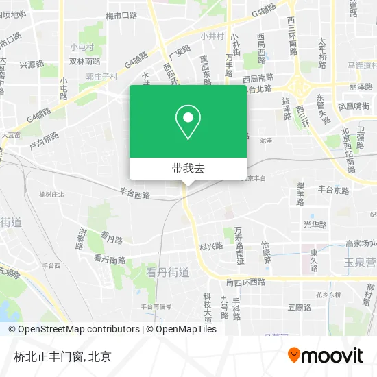 桥北正丰门窗地图