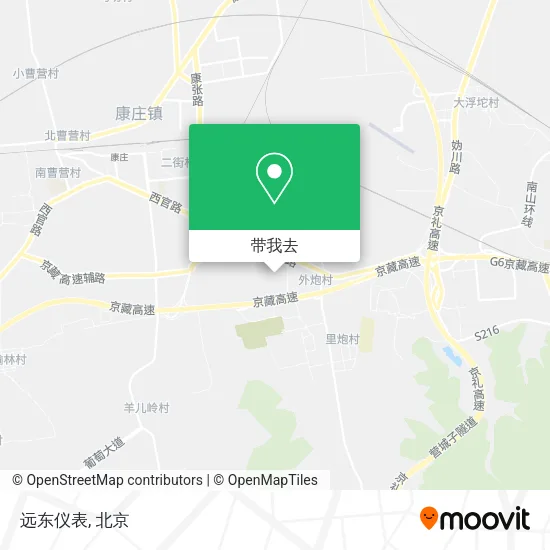 远东仪表地图