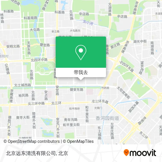 北京远东清洗有限公司地图
