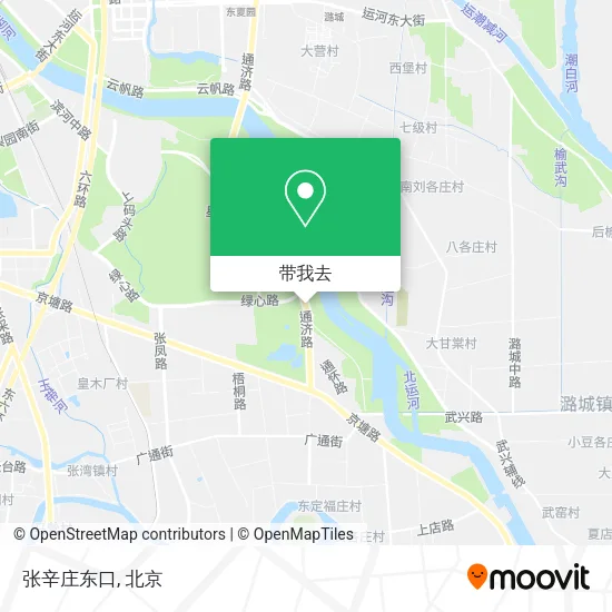 张辛庄东口地图