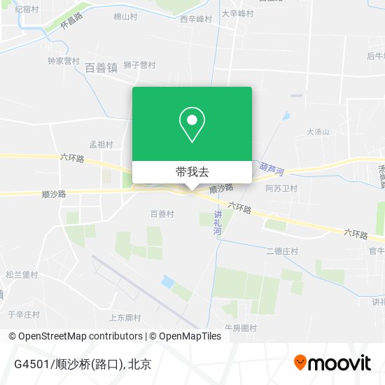 G4501/顺沙桥(路口)地图