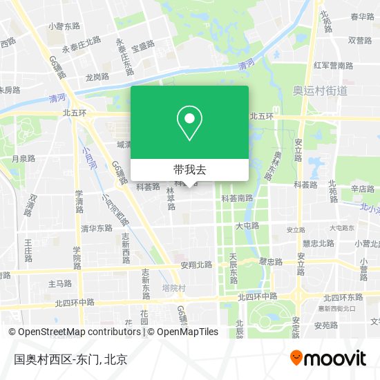 国奥村西区-东门地图