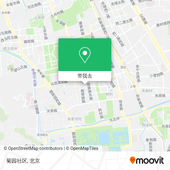 菊园社区地图