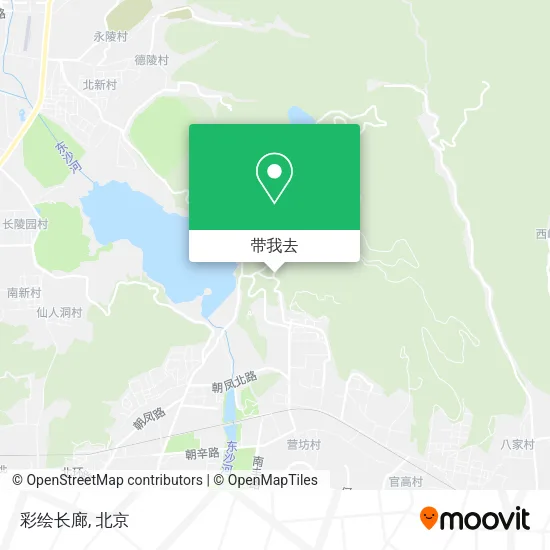 彩绘长廊地图