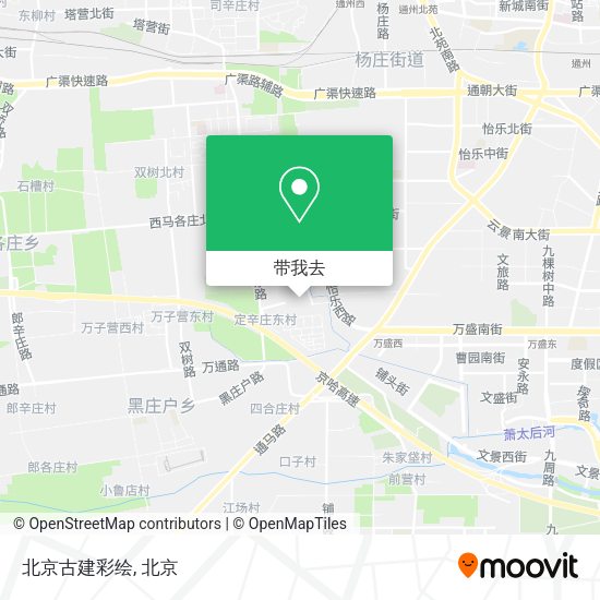 北京古建彩绘地图