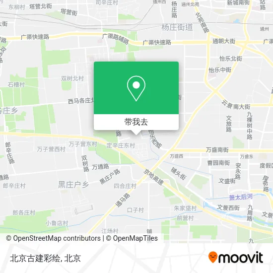 北京古建彩绘地图