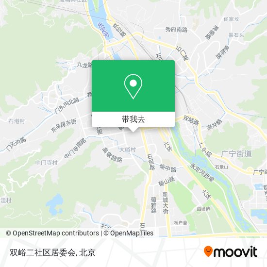 双峪二社区居委会地图