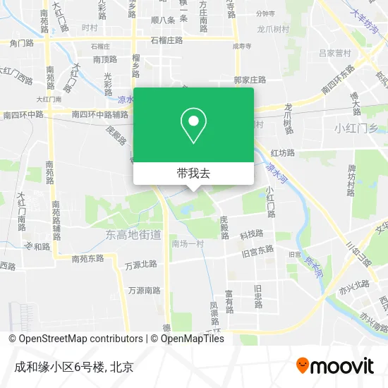 成和缘小区6号楼地图