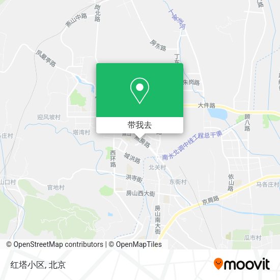 红塔小区地图