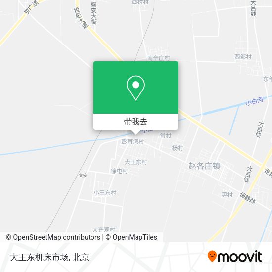 大王东机床市场地图