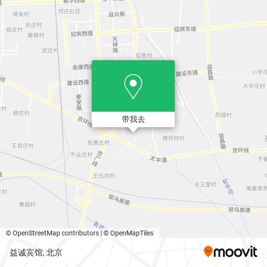益诚宾馆地图